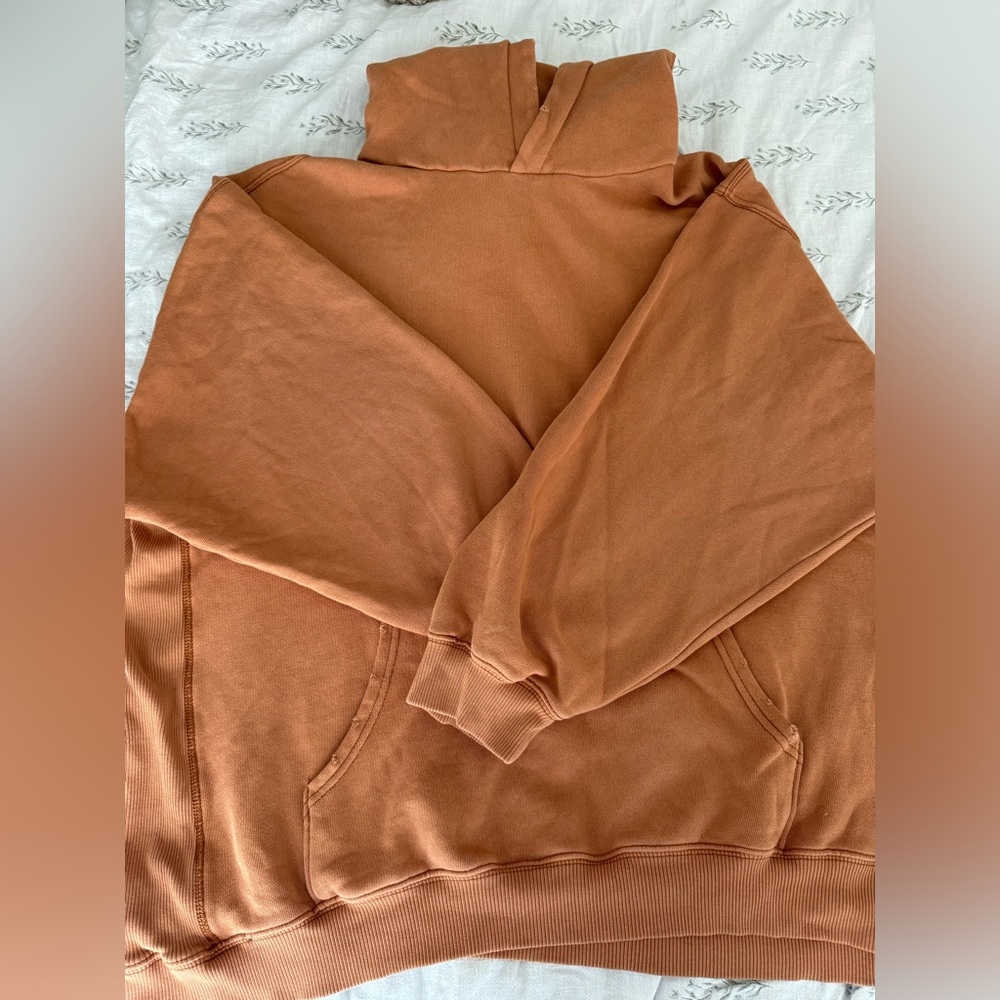 Aerie oversized comfy hoodie size XL burnt orange